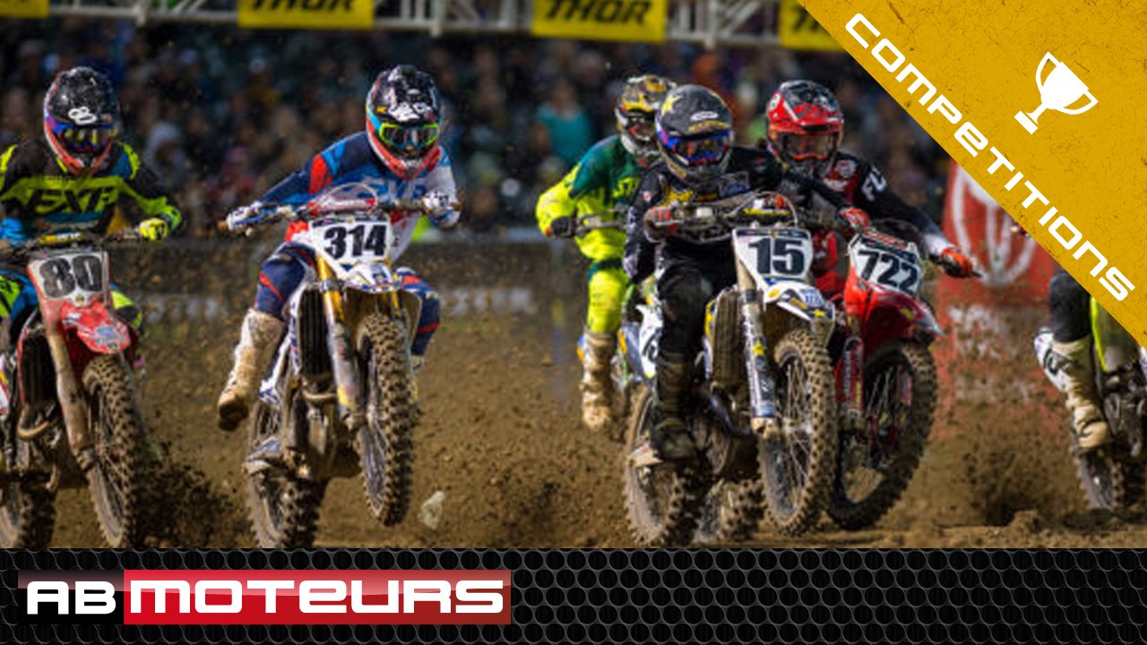 AMA Supercross 2017 ➡️07 Toute la compétition de Minneapolis (intégrale)