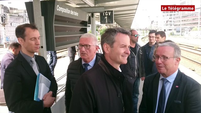 LGV. Paris-Rennes : succès du premier test en 1h26