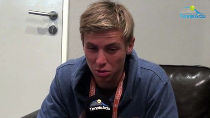 Roland-Garros 2017 - Matteo Martineau : "Je vais passer le Bac, et après j'attaquerai le gazon et Wimbledon"
