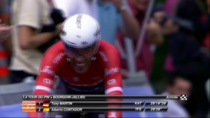 Download Video: Alberto Contador en termine avec un très bon temps / Great time for Alberto Contador - Etape 4 / Stage 4 - Critérium du Dauphiné 2017