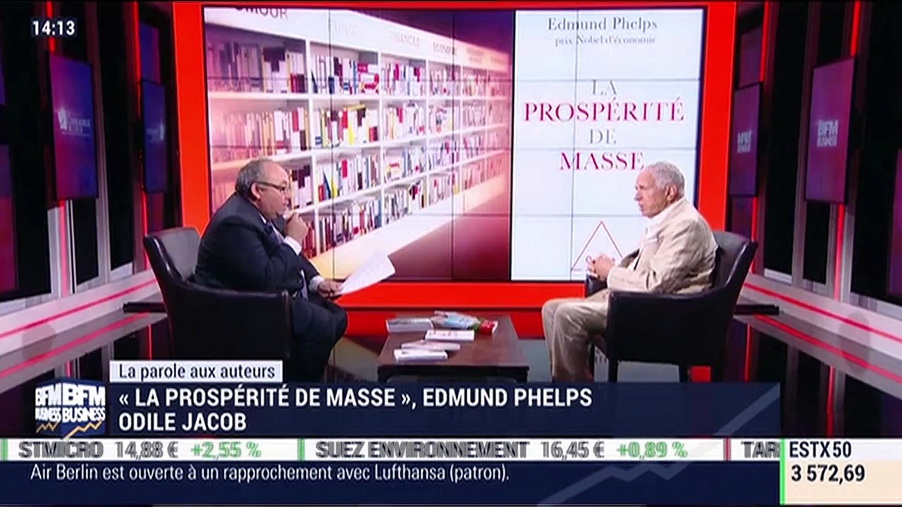 La parole aux auteurs: Edmund Phelps - 07/06
