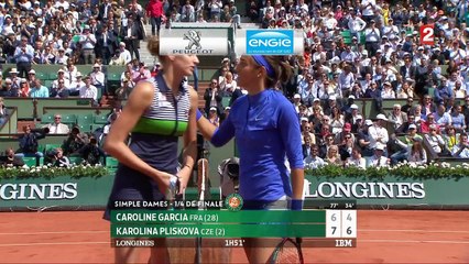 Roland-Garros 2017 : Pliskova fait tomber la dernière tricolore (6-7, 4-6)
