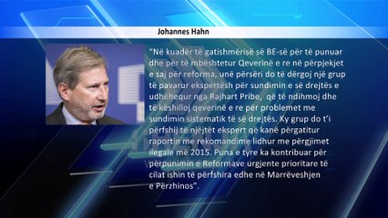 Hahn dërgon ekspertë për të zbatuar reformat e Pribesë