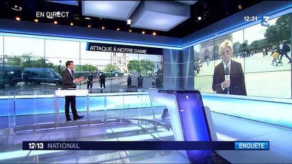 Attaque à Notre-Dame de Paris : l'assaillant placé en garde à vue à l'hôpital