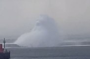 Giant Waves Break Against Cape Town Coast as Huge Storm Hits