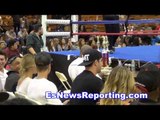 boxer & rapper Lil Za Fight highlights KO High Justin Bieber In House