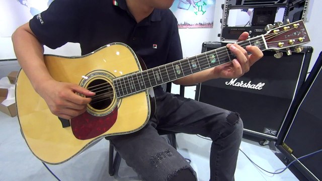 The Top Guitars D45 Acoustic Electric Guitar