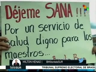Colombia:maestros luchan por solventar deudas históricas en el sector