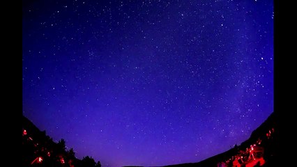 Galactic Center of Milky Way Rises over Texas Star Party