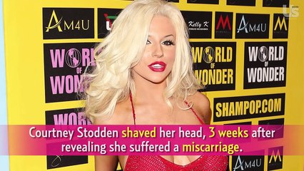 Courtney Stodden Shaves Head After Miscarriage_ 'New Chapter'