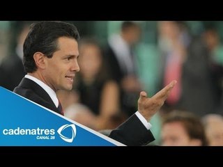 Gobierno mexicano lucha contra hambre y violencia, afirma Enrique Peña Nieto