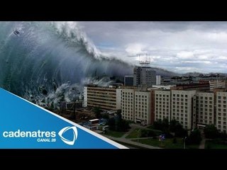 ¡¡¡¡INCREÍBLE!!!!  'Mini' tsunami golpea las costas de Portugal (VIDEO)
