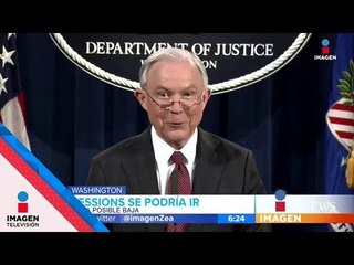 Sessions pone en la mesa su renuncia | Noticias con Francisco Zea