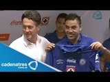 Cruz Azul presenta a Marco Fabián en La Noria; promete ex chiva retomar nivel