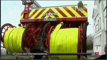 Montcuq - Reportage JT M6 : Montcuq trop étroit pour les Pompiers