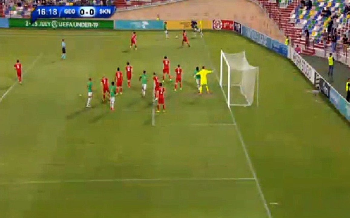 Giorgi Arabidze GOAL HD - Georgia 0-1	Saint Kitts and Nevis 07.06.2017