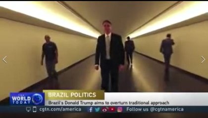 Jair Bolsonaro é chamado de "Trump Brasileiro"
