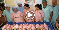 Woman Gave Birth To 11 Babies At Once