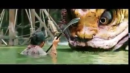Quái vật dưới nước giết người  "cảnh trong phim"