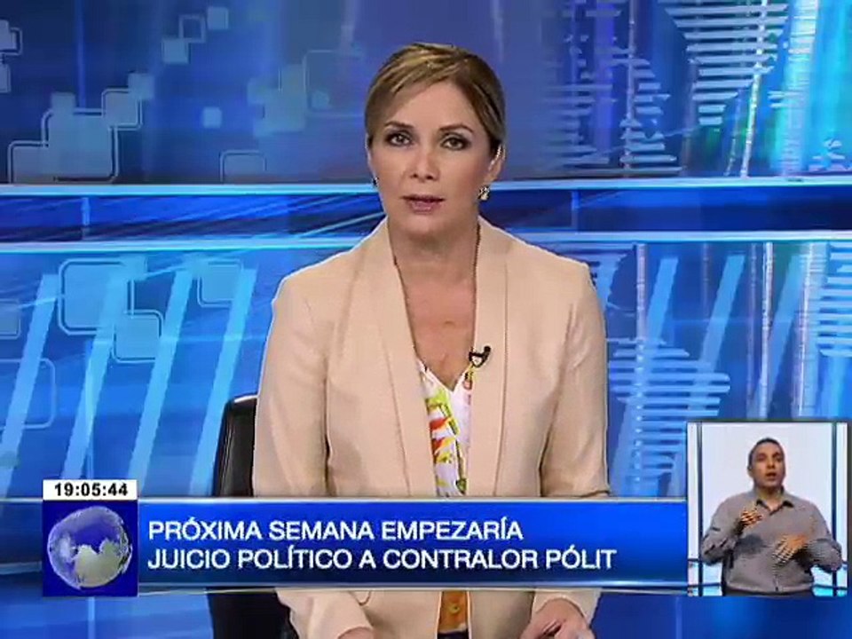 Juicio político al Contralor Caros Pólit empezaría la próxima semana