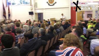Tory candidate, Kris Hopkins, asks at Keighley Hustings if people want Corbyn as PM
