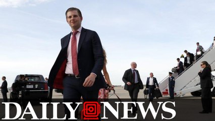 Eric Trump Says Democrats Are Blocking His Father's Plan