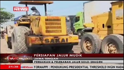 Persiapan Jalur dan Sarana Mudik di Sejumlah Daerah