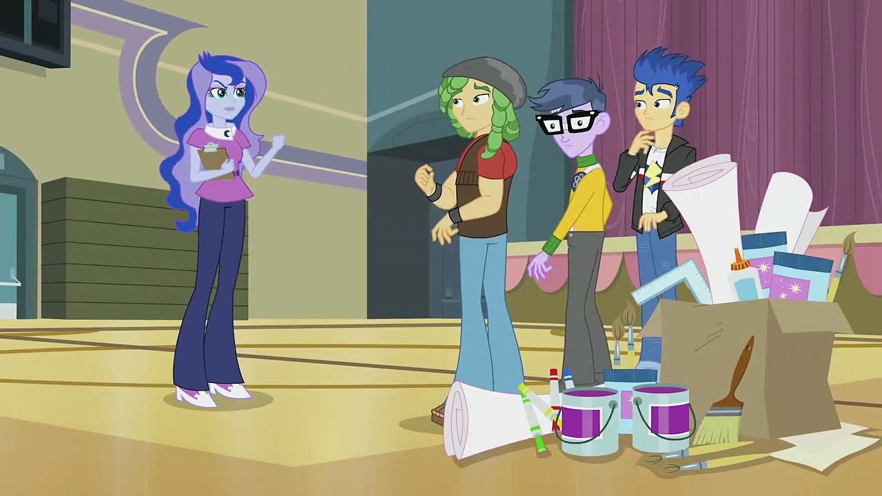 My Little Pony: Equestria Girls - Friendship Games | Cortos Animados [5º Corto] Día De Pintar (Español Latino) - HD