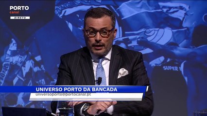 Bernardino Barros explica a sua ausência no programa Universo Porto de Bancada do Porto Canal
