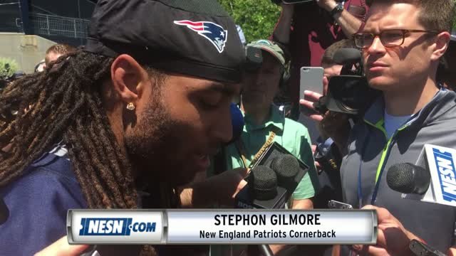 Stephon Gilmore Discusses Patriots' Receivers