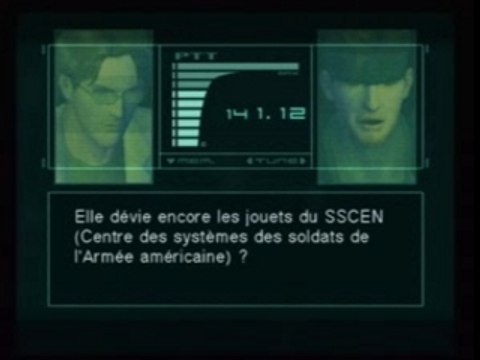 MGS2:03 Codec briefing Otacon