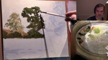 Country Trees Landscape Painting