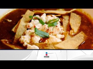 Receta de sopa de tortilla / Tortilla soup recipe