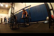 Me&Bae MB Squat Throws, TRX Push Ups, Chin Ups, Fast Feet