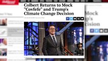 Colbert Makes Fun of Trump's 