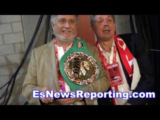 there is nothing like winning a wbc belt - EsNews boxing
