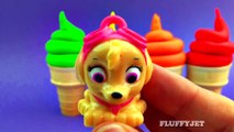 Learn Colors with Play Doh Ice Cream Cone Surprise Toys for Children _ Play & Learn Paw Patrol,Cartoons movies 2017