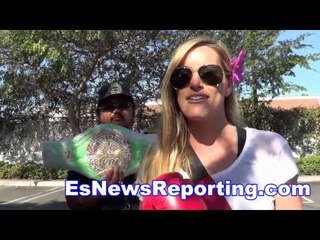 Actress Katie Glover Huge Pacquiao Fan - EsNews boxing