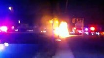 33.Mva in lakewood,car goes up in flames