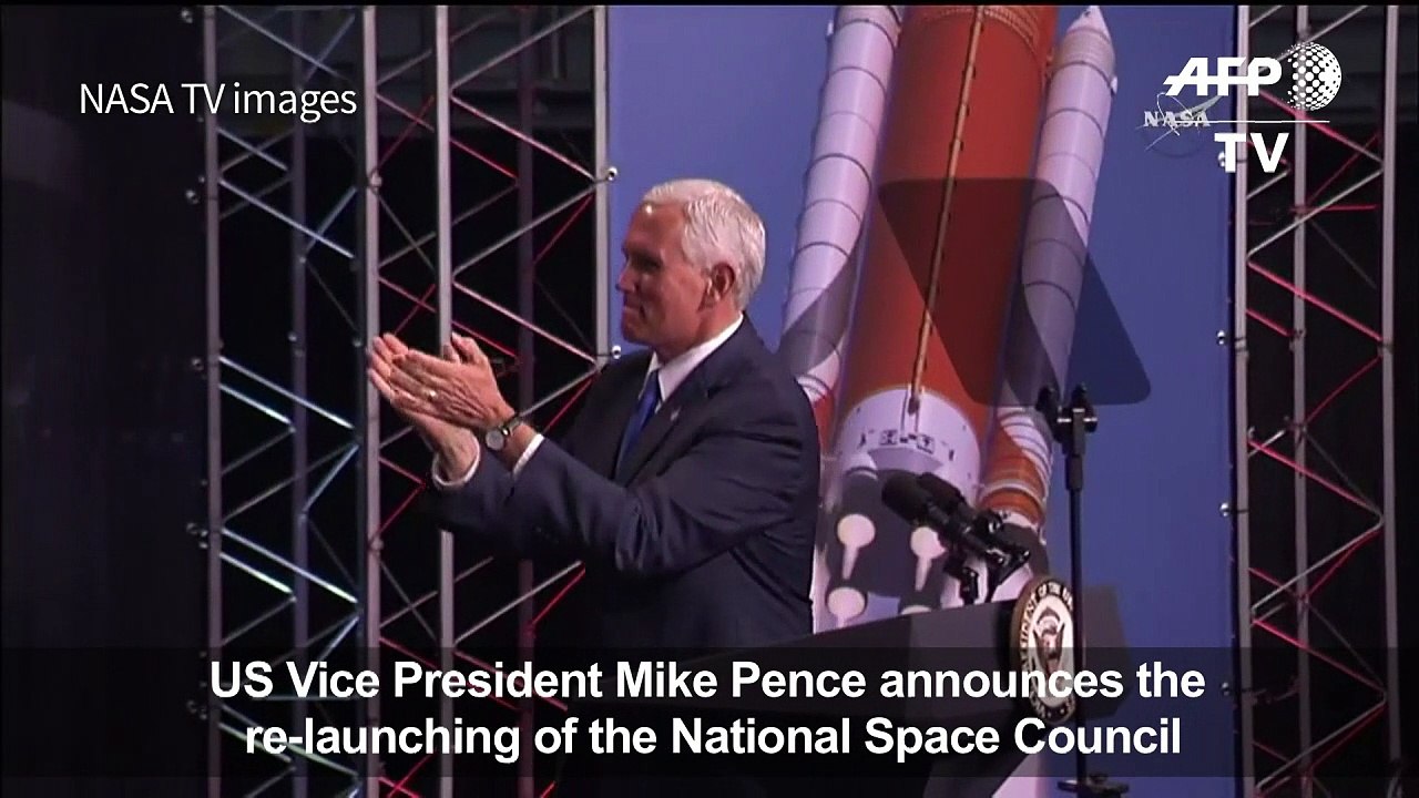 Pence re-launches 1958 National Space Council