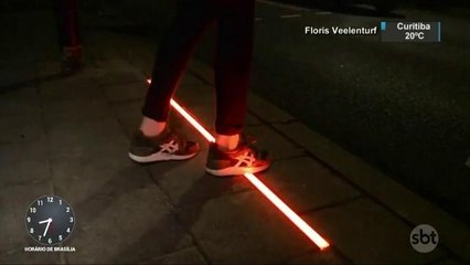 Prefeitura de Buenos Aires resolve colocar semáforos no chão