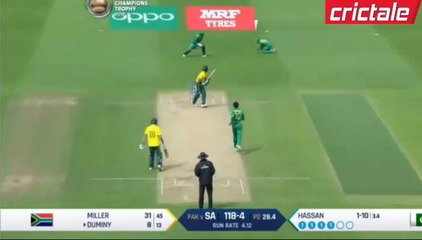 Hassan Ali Only Bowler For Pakistan - Pakistan vs South Africa Champions