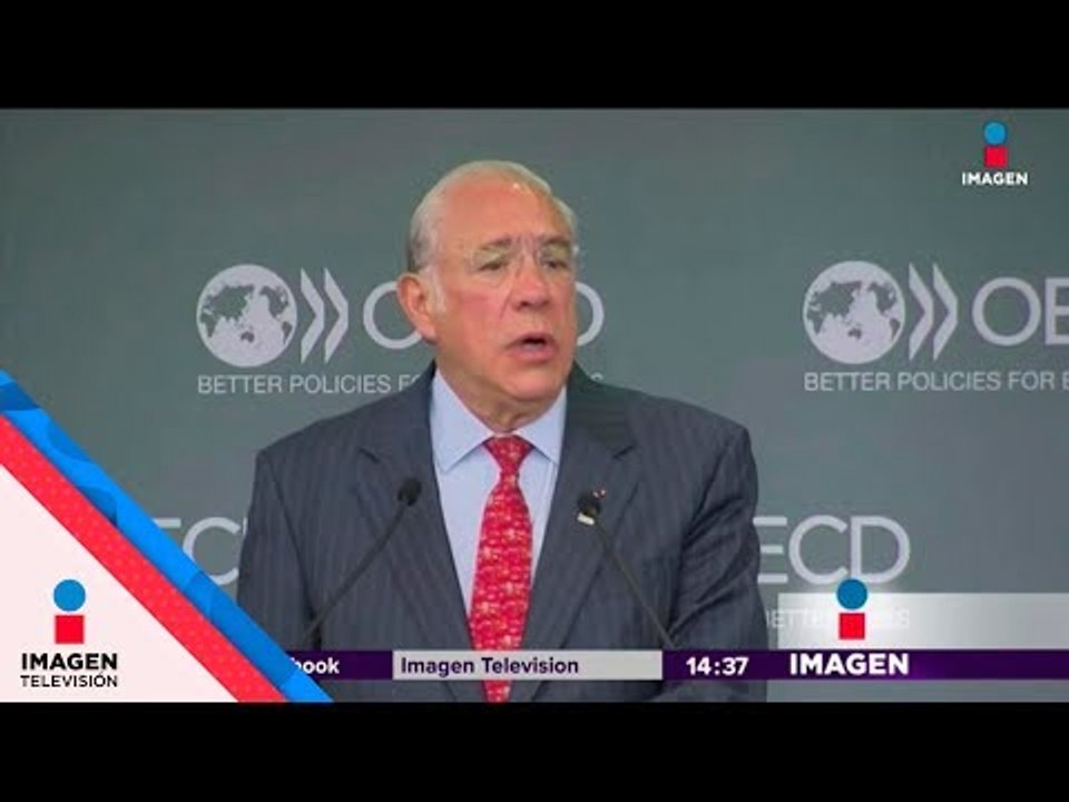OCDE preocupado por el crecimiento de México | Noticias con Yuriria Sierra