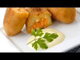 Papas rellenas de huevo / Egg stuffed potatoes