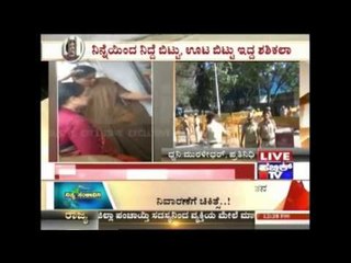 Sasikala Refused To Wear Prison Uniform & Also Refused To Eat Or Sleep Last Night