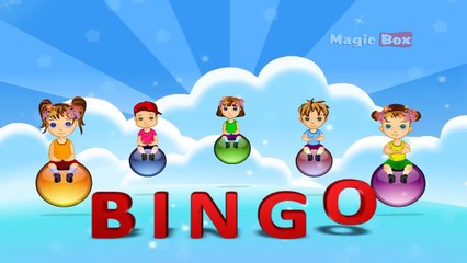 Bingo - English Nursery Rhymes - Cartoon-Animated Rhymes For Kids
