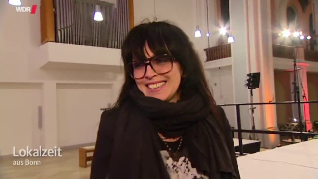 Nena singt mit Hennefer Chor ( Lokalzeit aus Bonn vom 01. 02. 2016)