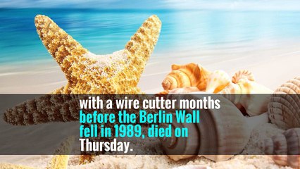 Alois Mock, Austrian Who Helped Tear Down Iron Curtain (Literally), Dies at 82