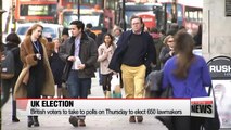 UK voters to cast their ballots in key general election
