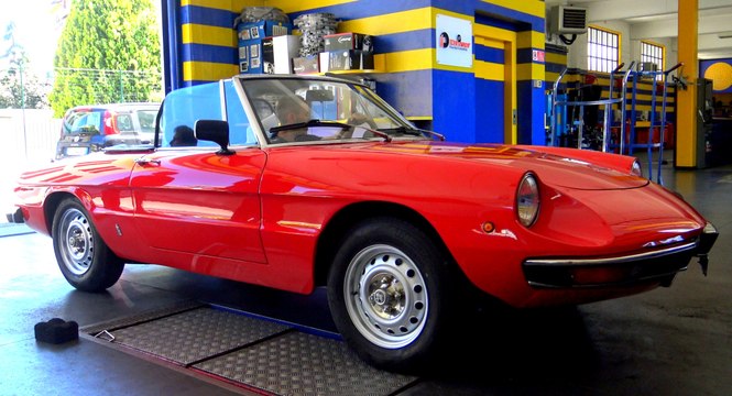 ALFA ROMEO 1300 DUETTO CODA TRONCA YEAR 1972 FULL RESTORATION